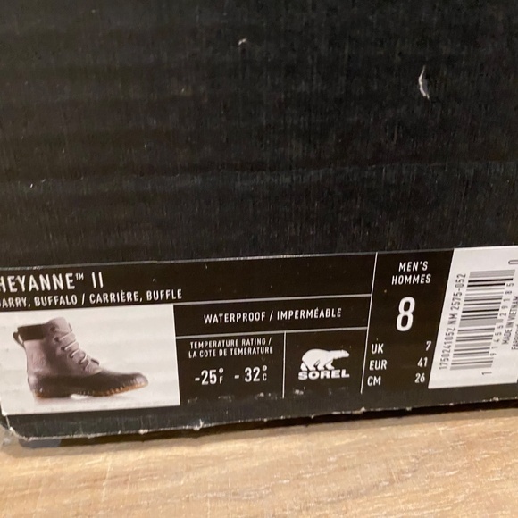 Sorel - Men\'s Cheyanne II Lace Duck Boot Size 8